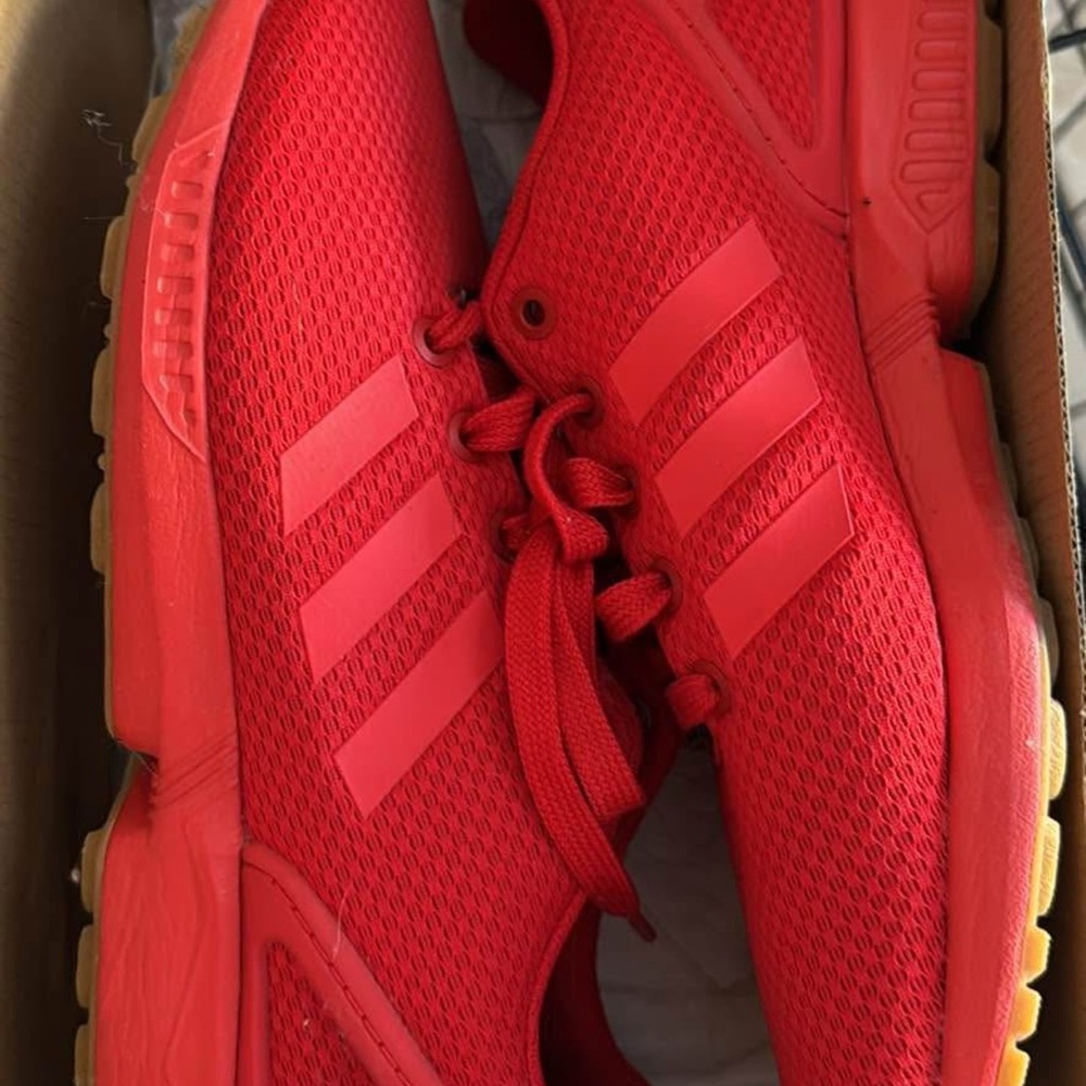 Adidas Flux Red Sneakers